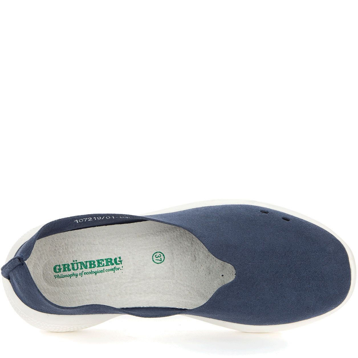 GRUNBERG Balerinos moterims, Mėlyna, Ballerinas 4