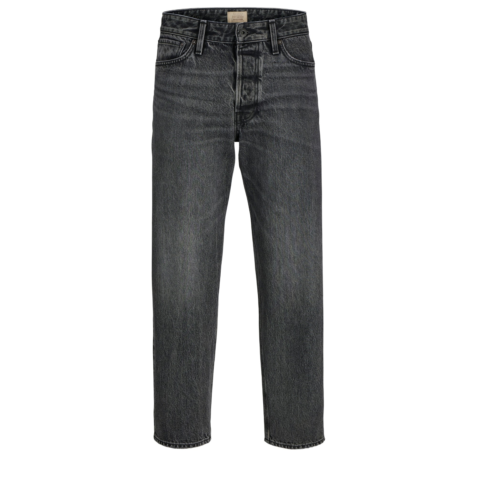 JACK & JONES Platūs džinsai vyrams, Juoda, Eddie 1