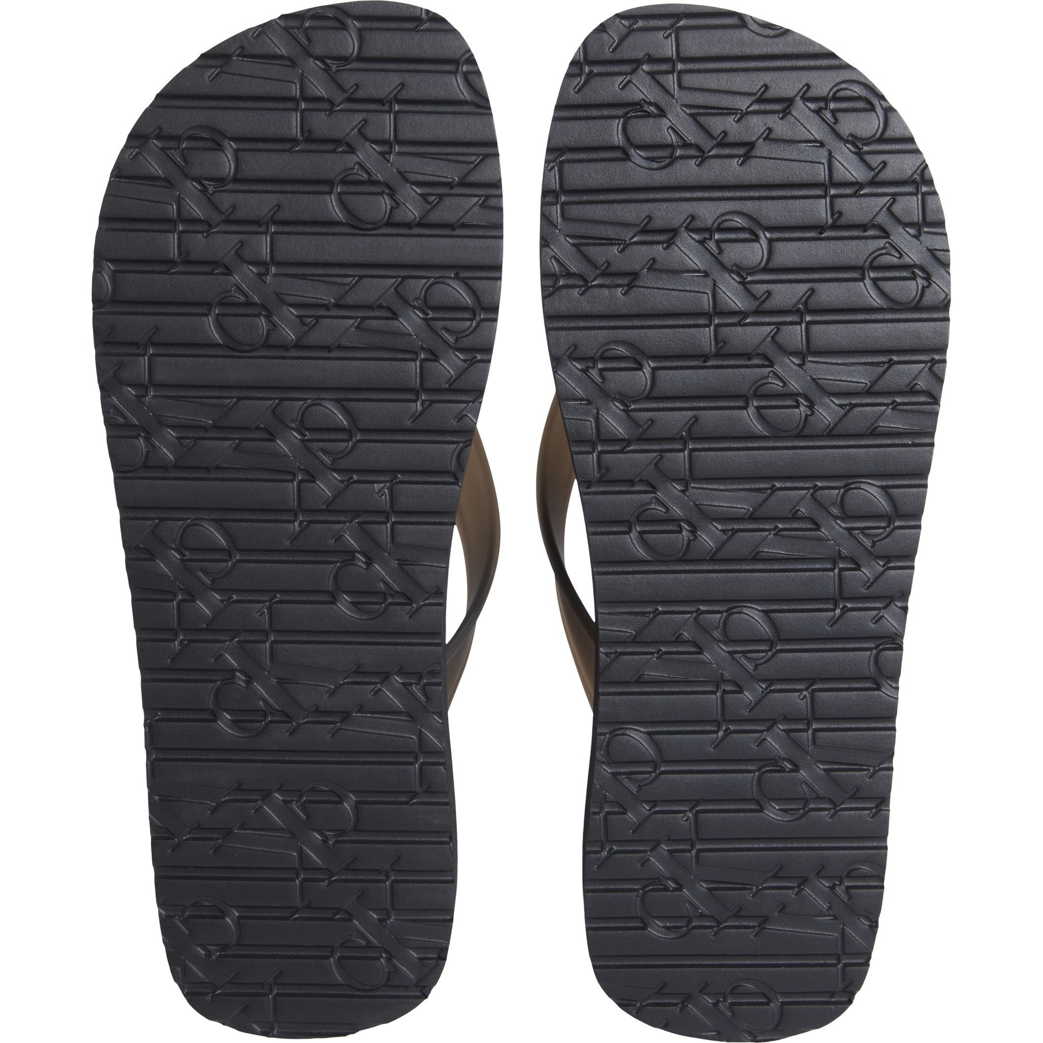 CALVIN KLEIN JEANS Pliažo šlepetės per pirštą moterims, Juoda, Beach sandal flatform 5