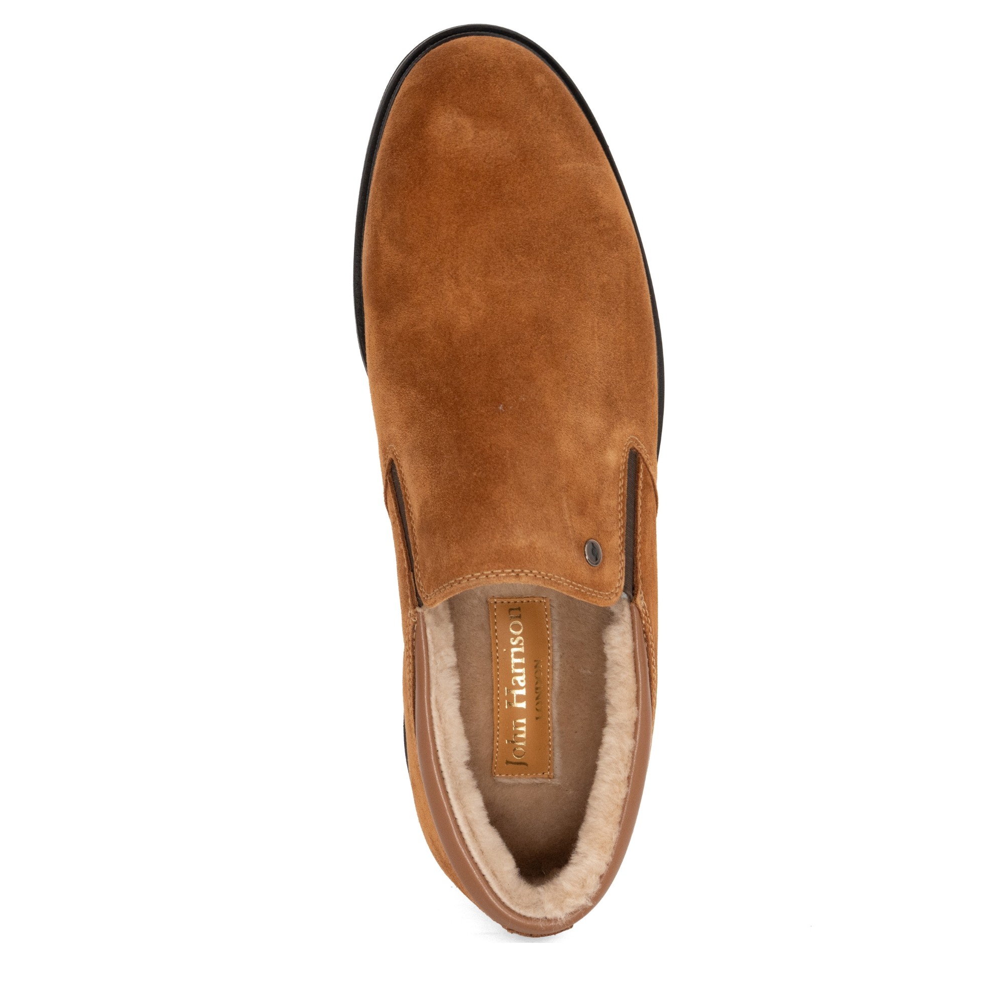 JOHN HARRISON Loaferiai vyrams, Ruda, Loafers 4