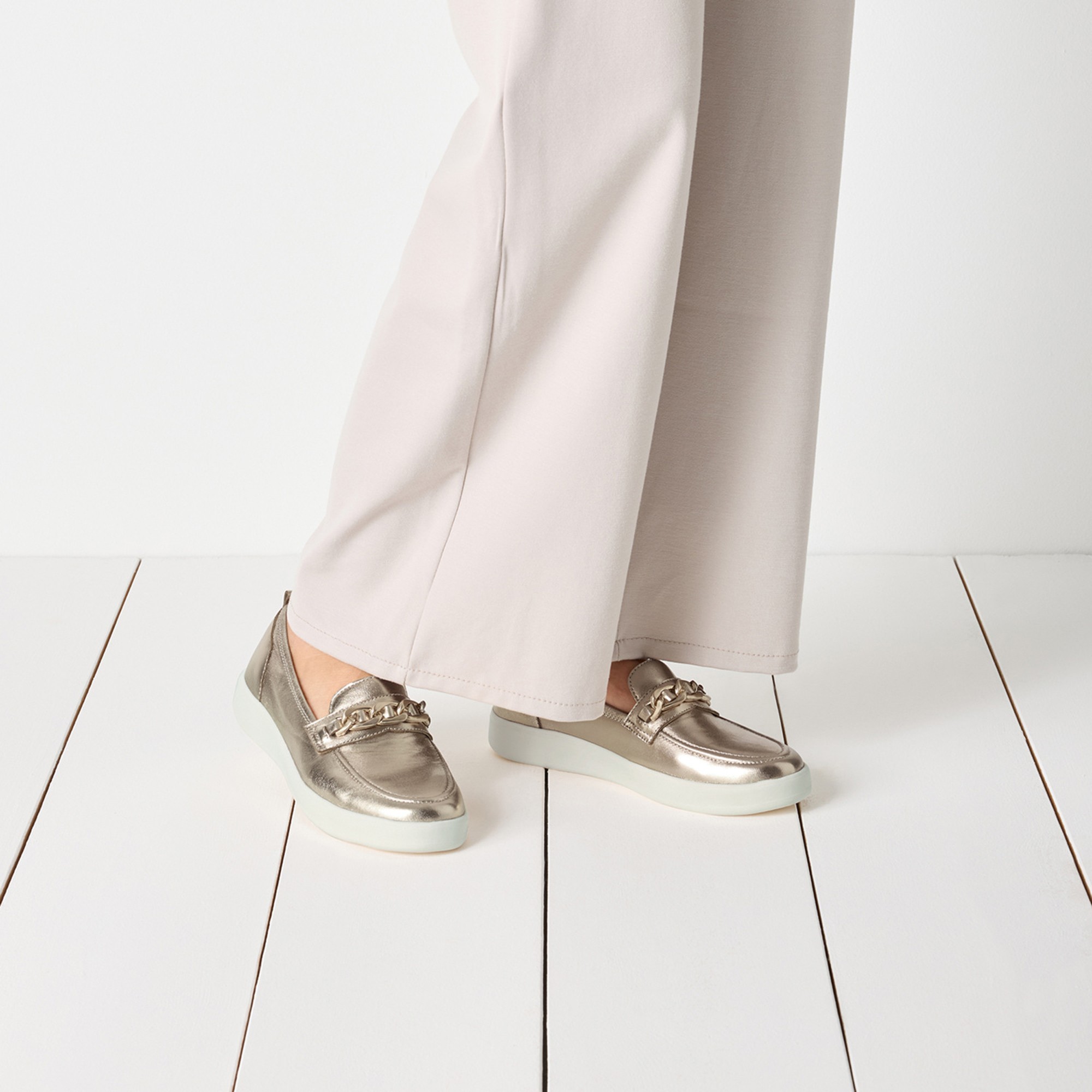 TAMARIS Loaferiai moterims, Auksinė, Loafers 6