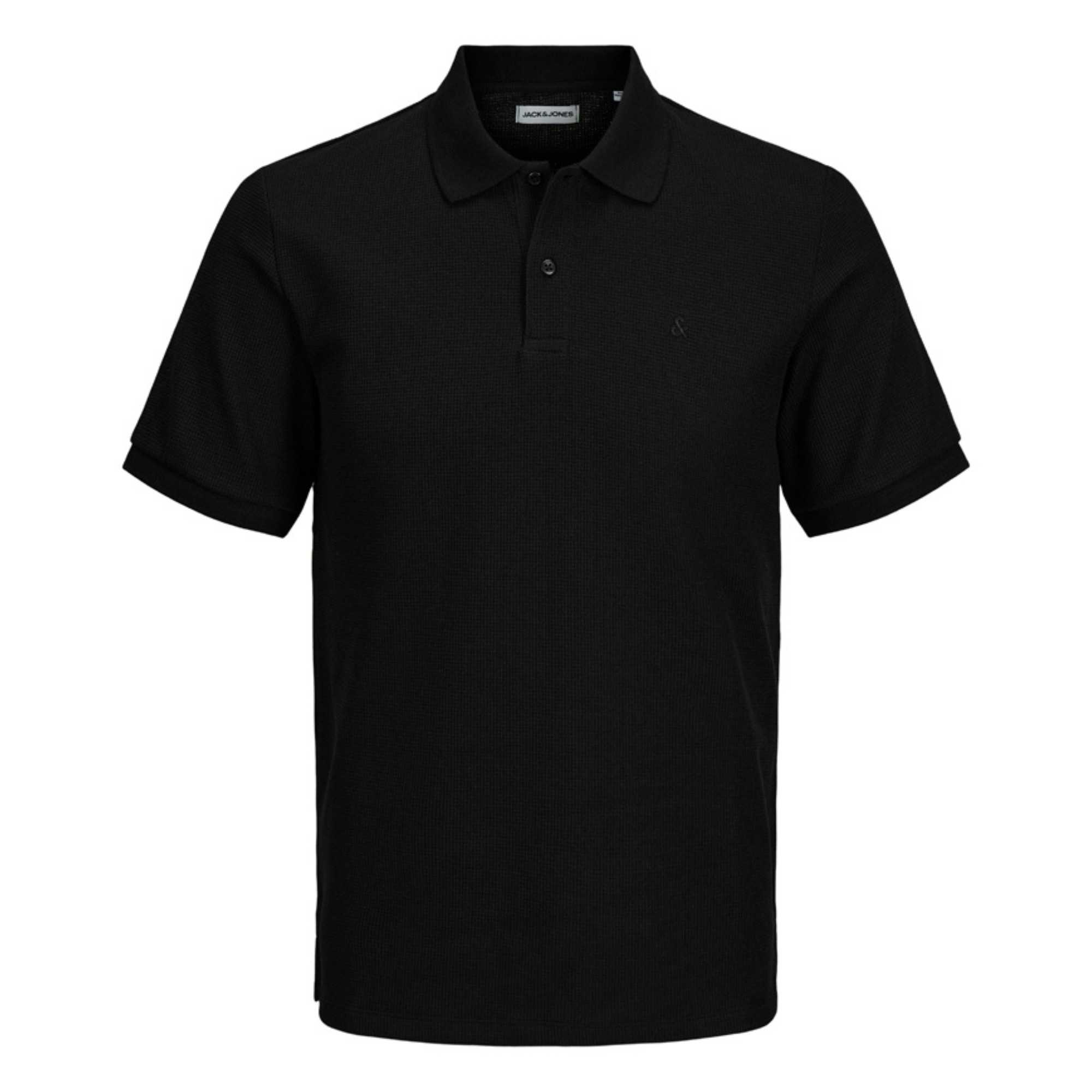 JACK & JONES Polo marškiniai trumpos rank. vyrams, Juoda, Austin 1