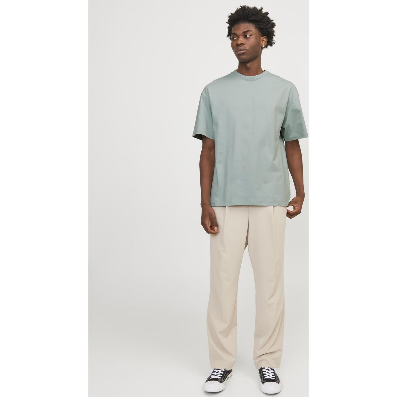 JACK & JONES Marškinėliai vyrams, Pilka, Jorvibe het-shirts 3