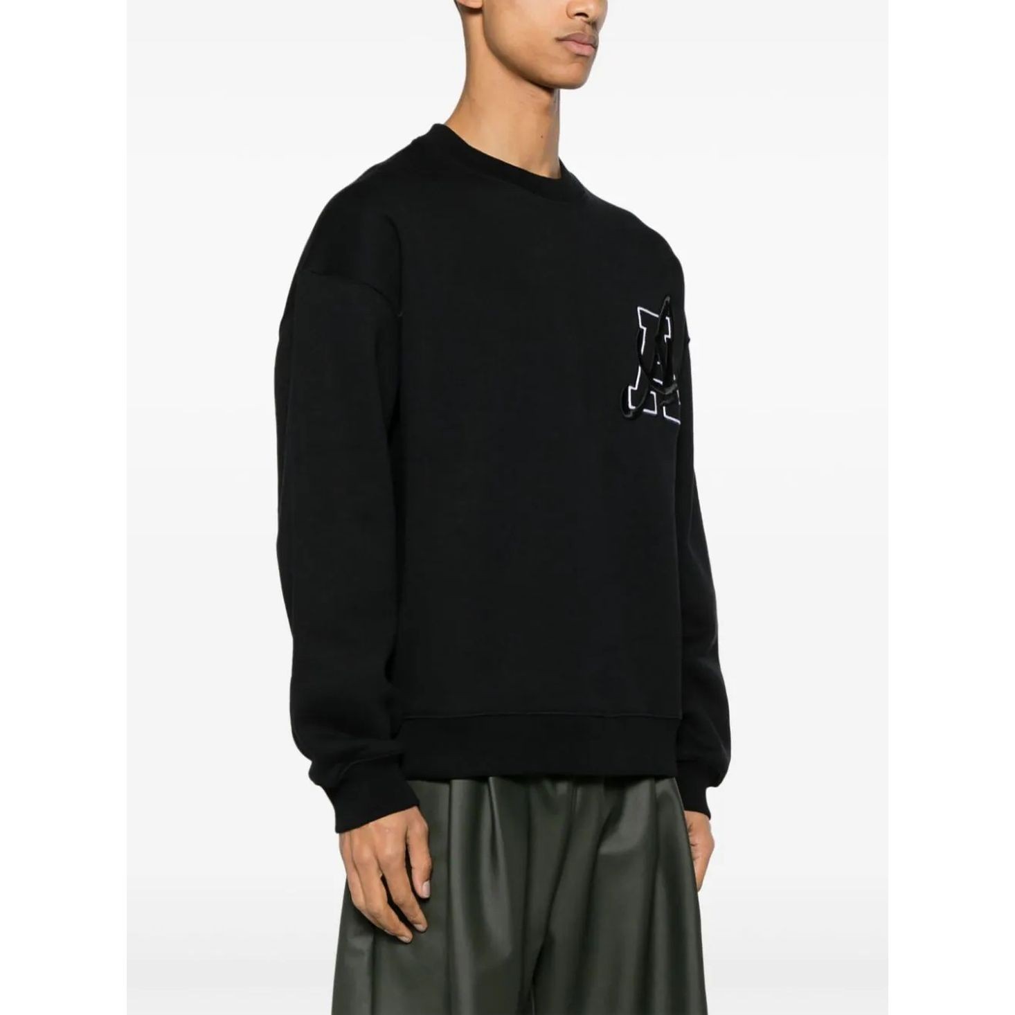 AXEL ARIGATO Sportinis nertinis vyrams, Juoda, Hart sweatshirt 2