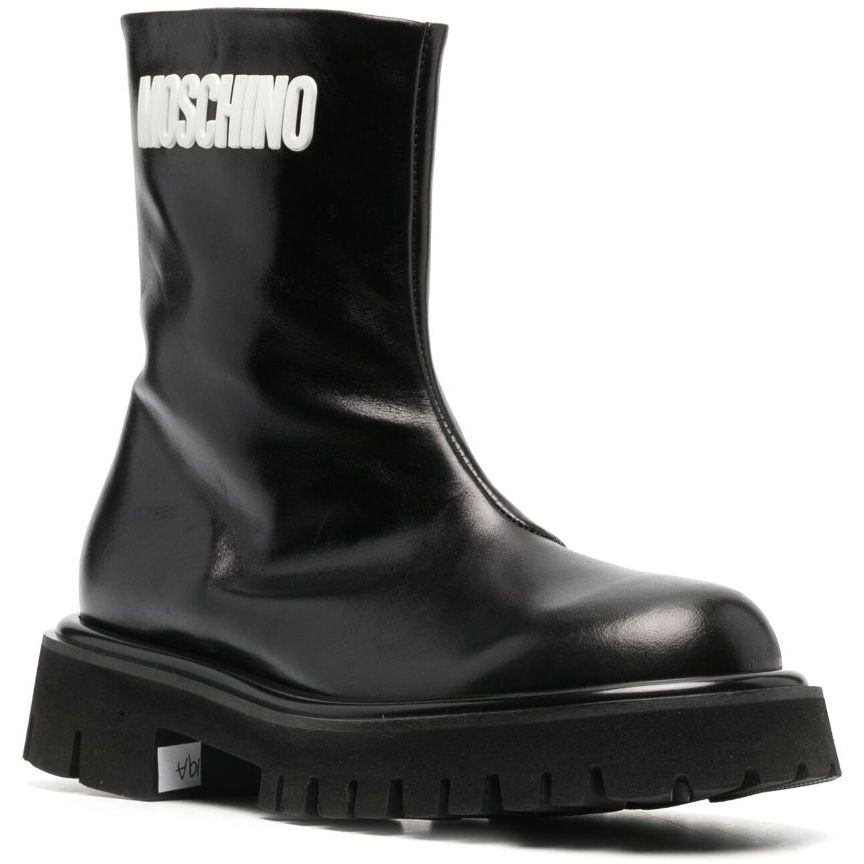 MOSCHINO Aulinukai moterims, Juoda, Ankle boot 2