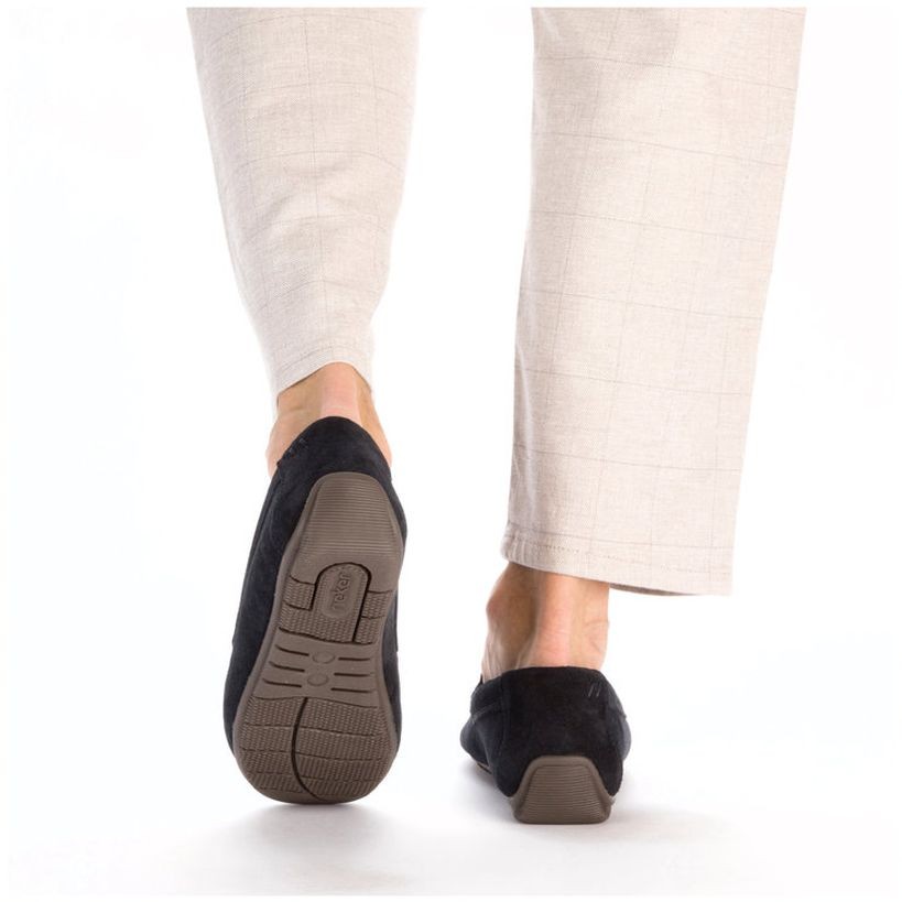 RIEKER Mokasinai vyrams, Mėlyna, MOCASINS 6