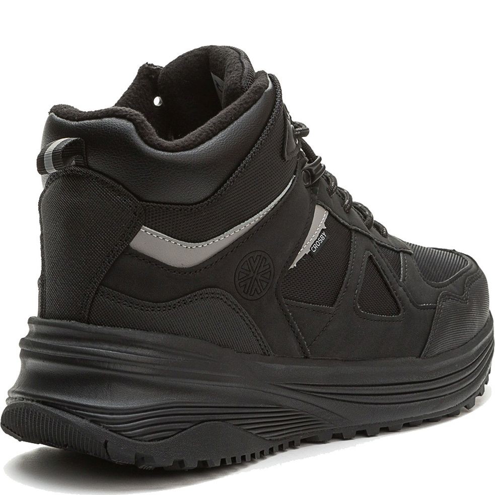 CROSBY Aulinukai vyrams, Juoda, Booties 4