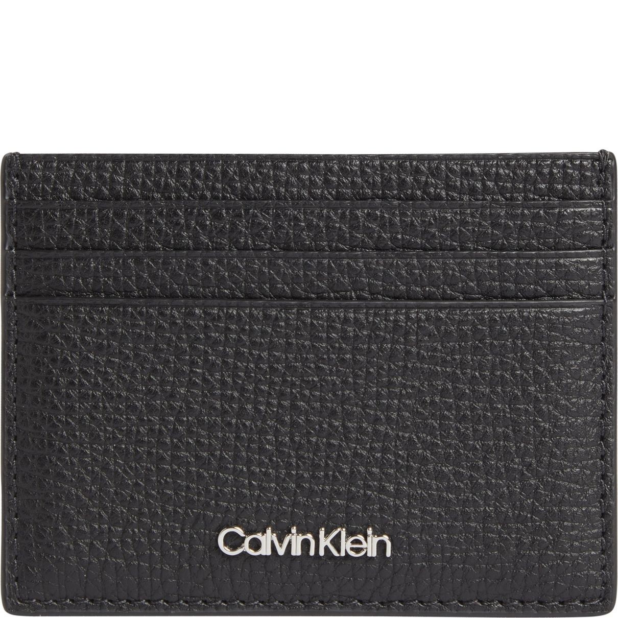 CALVIN KLEIN Piniginė vyrams, Juoda, Minimalism cardholder 1