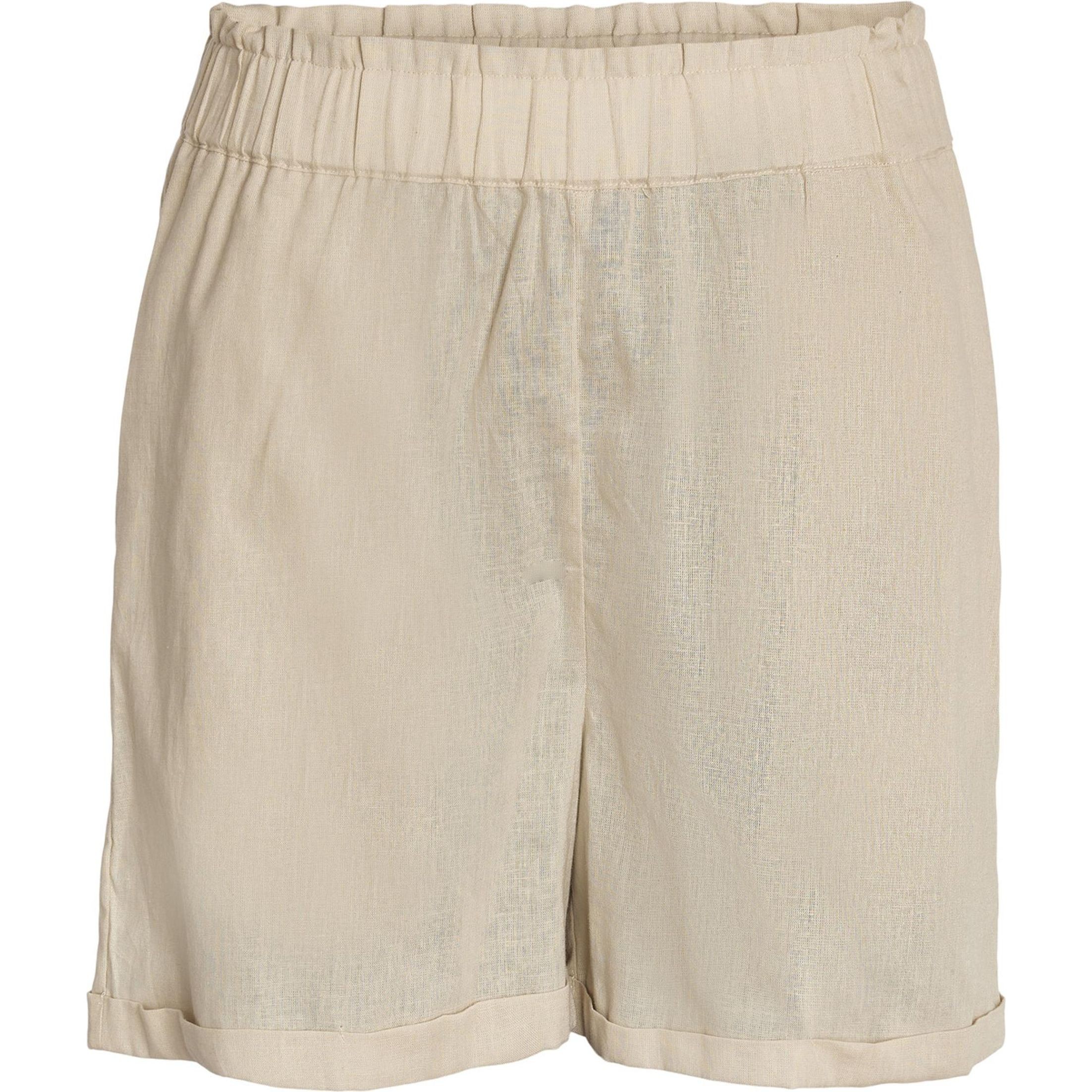 NOISY MAY Šortai moterims, Smėlio, NMMOYA HW CASUAL SHOR 1