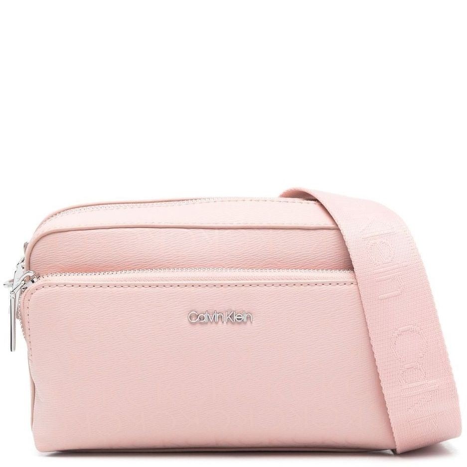 CALVIN KLEIN Rankinė per petį moterims, Rožinė, Must camera bag 1