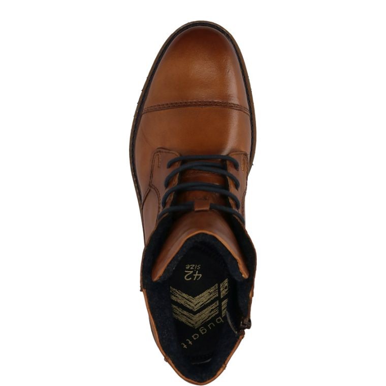 BUGATTI Aulinukai vyrams, Ruda, Caj Booties 7