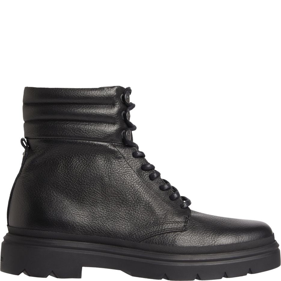 CALVIN KLEIN Aulinukai vyrams, Juoda, COMBAT BOOT PB LTH 2