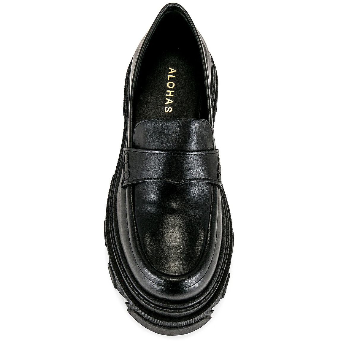 ALOHAS Loaferiai moterims, Juoda, Trailblazer loafers 4