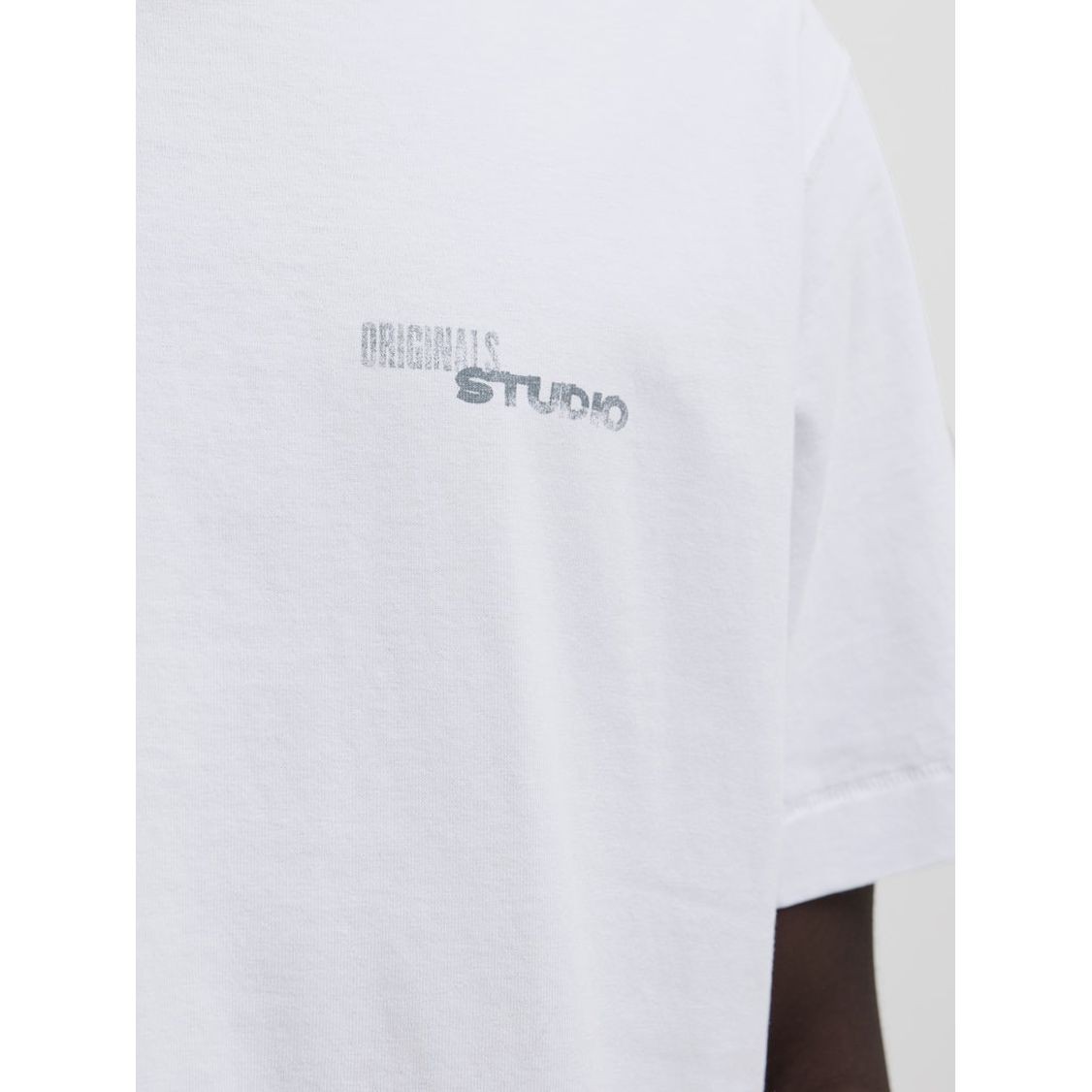 JACK & JONES Marškinėliai vyrams, Balta, Retiro back tee 6