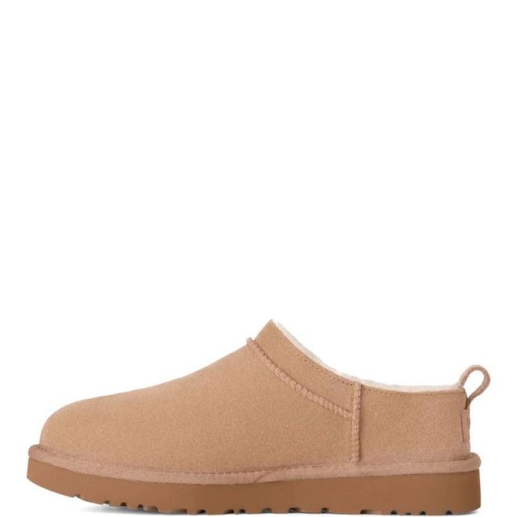 UGG Pašiltinti aulinukai moterims, Smėlio, Classic Micro 3