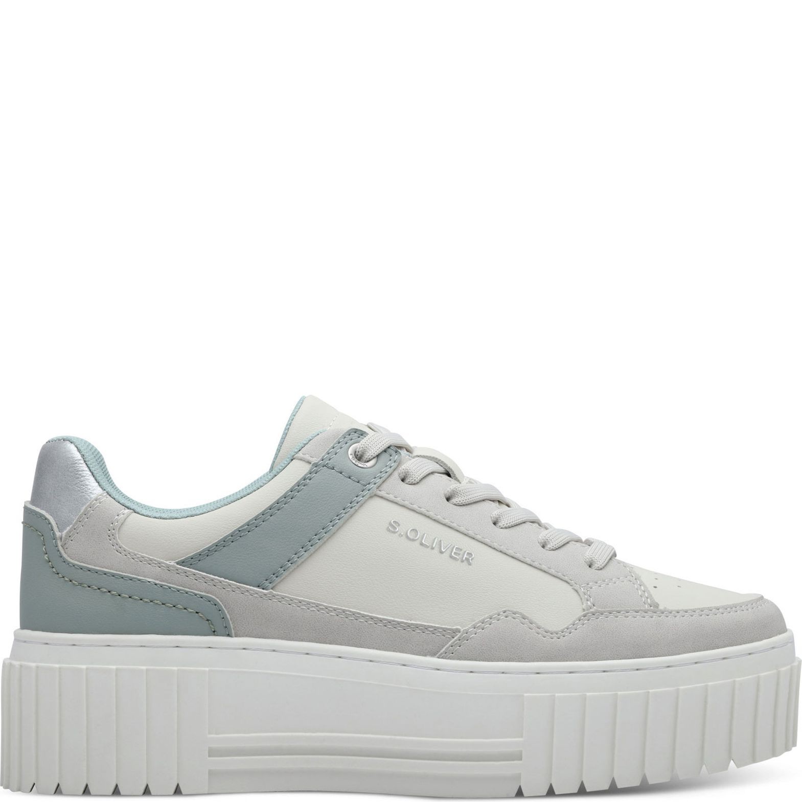 S.OLIVER Laisvalaikio bateliai moterims, Balta, Women Lace-up 2