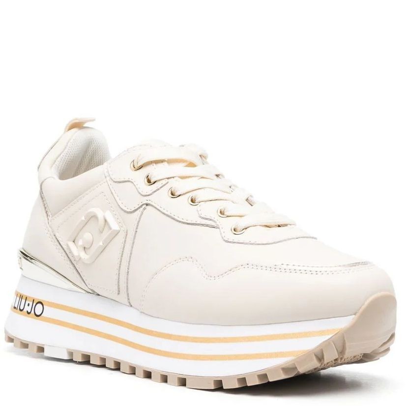 LIU JO Sportiniai bateliai moterims, Smėlio, LIU JO MAXI WONDER 01 1