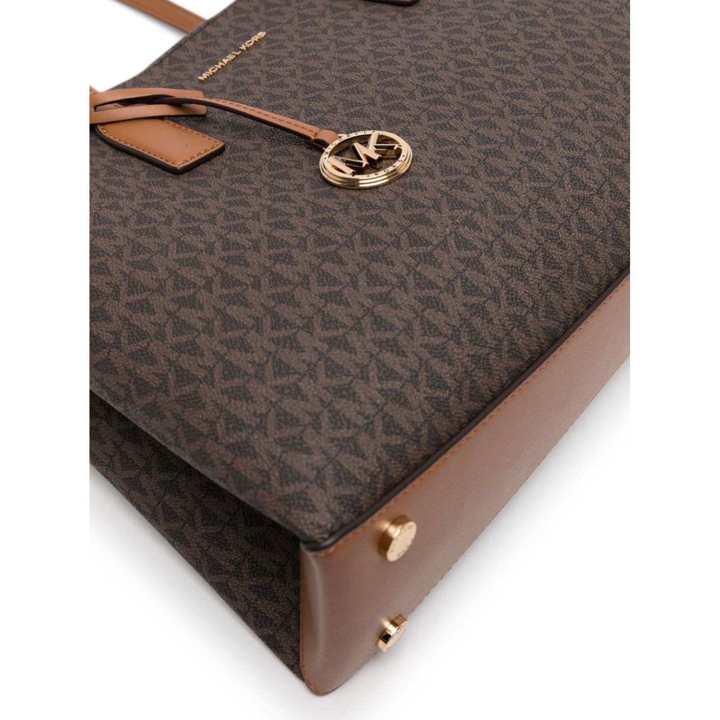 MICHAEL KORS Pirkinių krepšys moterims, Ruda, Middle tote bag 3