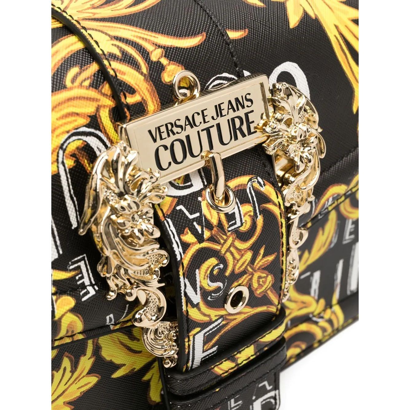 VERSACE JEANS CUTURE Rankinė - moterims, BLACK/GOLD, Range f - couture handbag 3