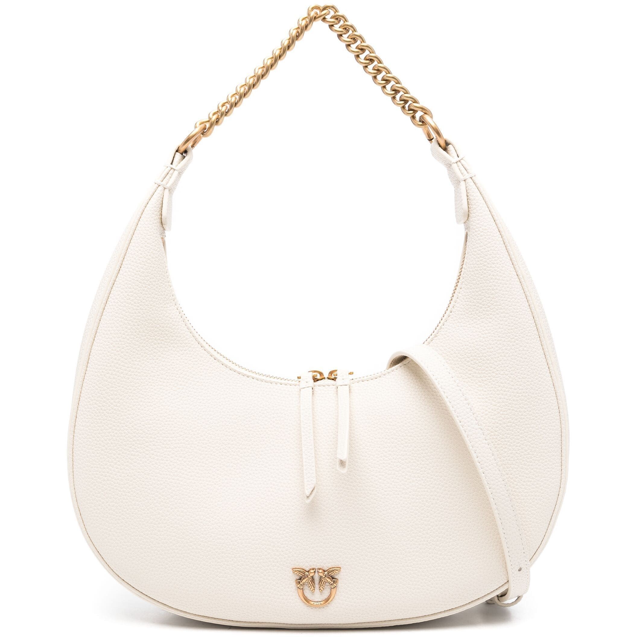 PINKO Rankinė moterims, Balta, Brioche handle bag 1