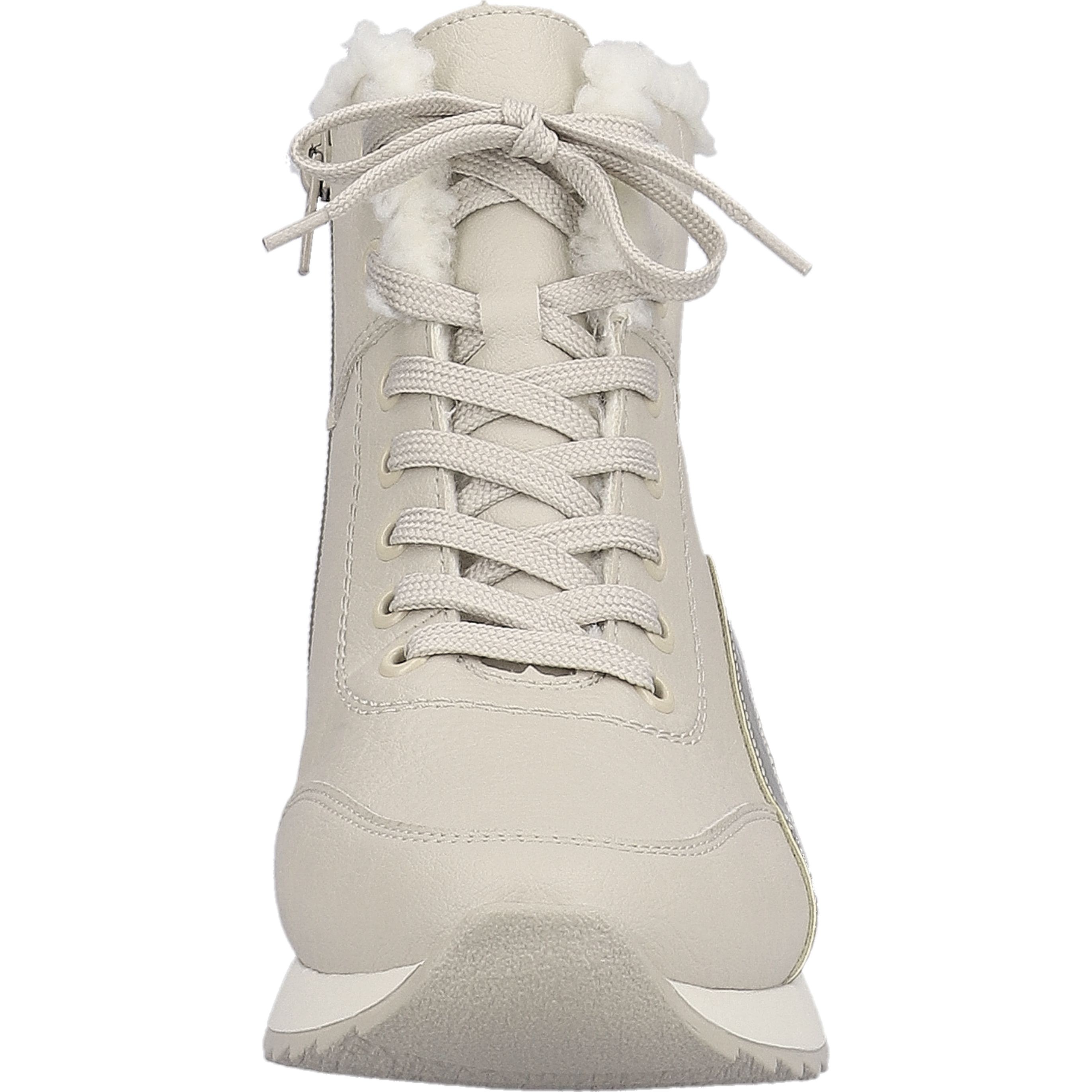 RIEKER Aulinukai moterims, Smėlio, Ladies mid height boots 8