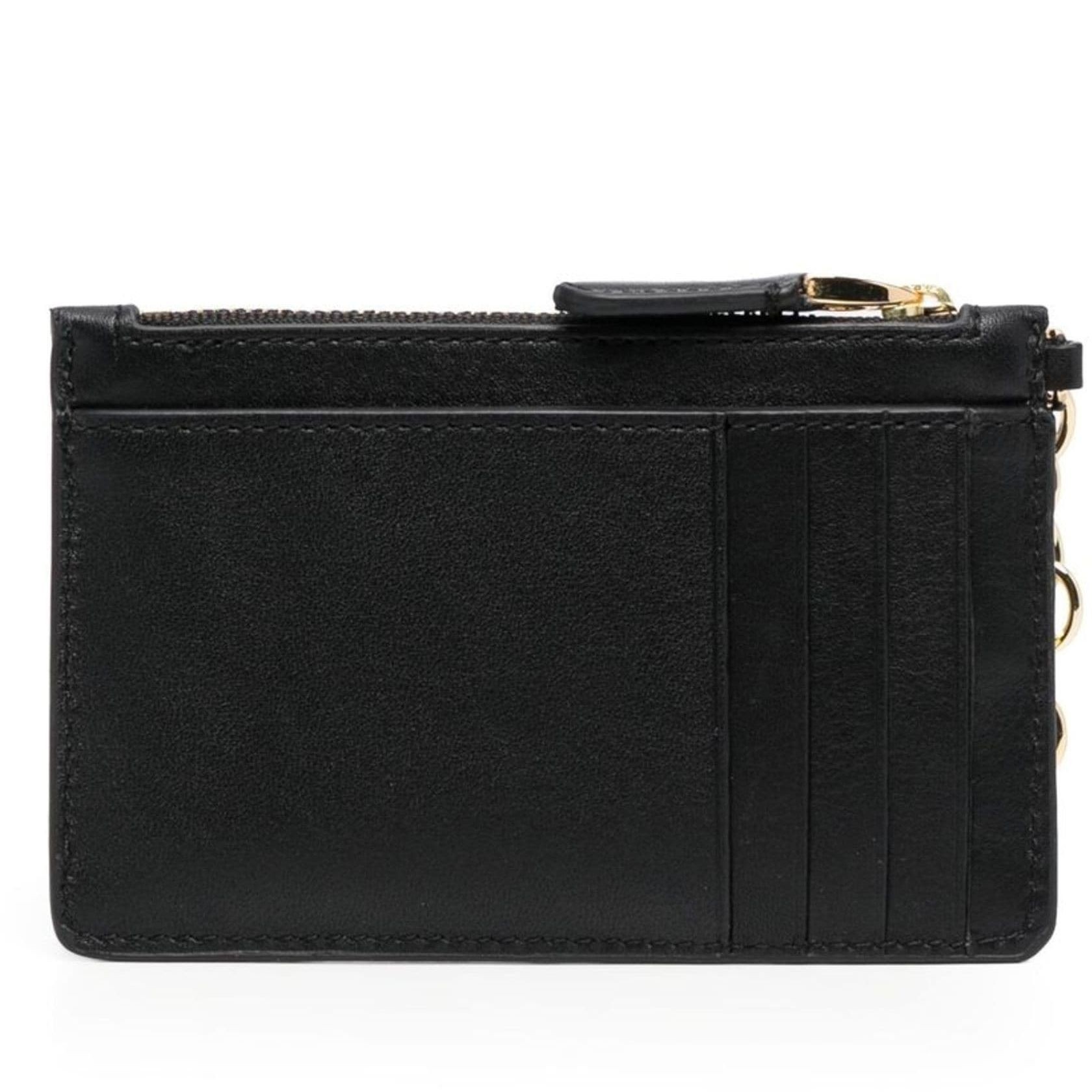 LAUREN RALPH LAUREN Piniginė moterims, Juoda, Zip card case 2