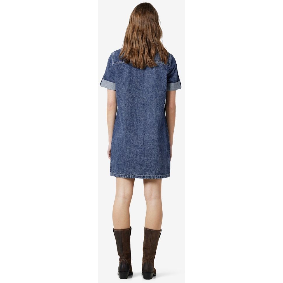 NOISY MAY Mini suknelė moterims, Mėlyna, Nmnew signmini dress 3