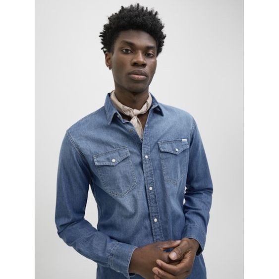 JACK & JONES Marškiniai vyrams, JJESHERIDAN SHIRT L/ 7