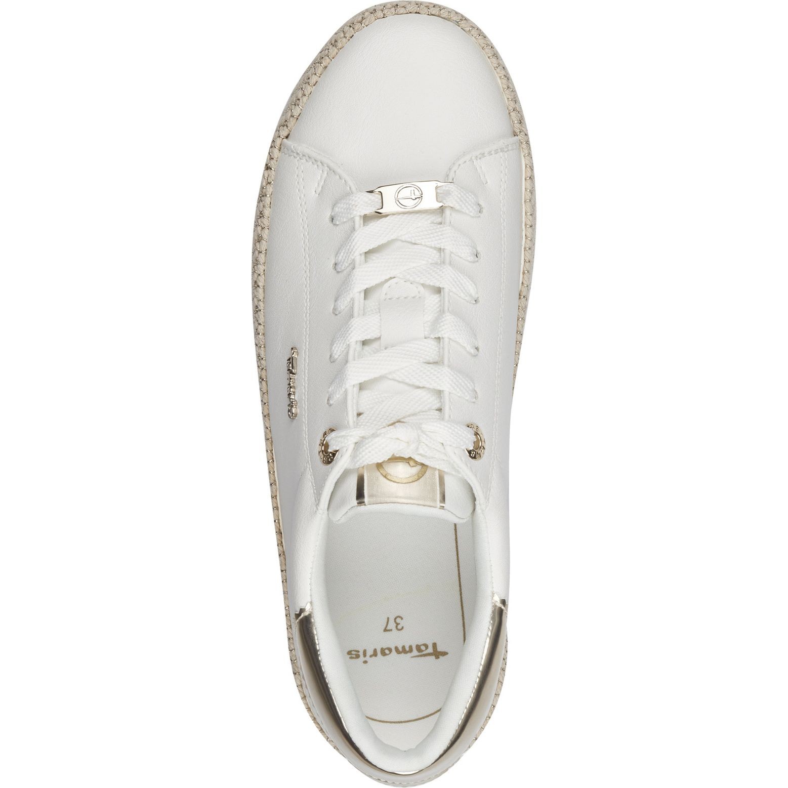 TAMARIS Laisvalaikio bateliai moterims, Balta, Leisure 4