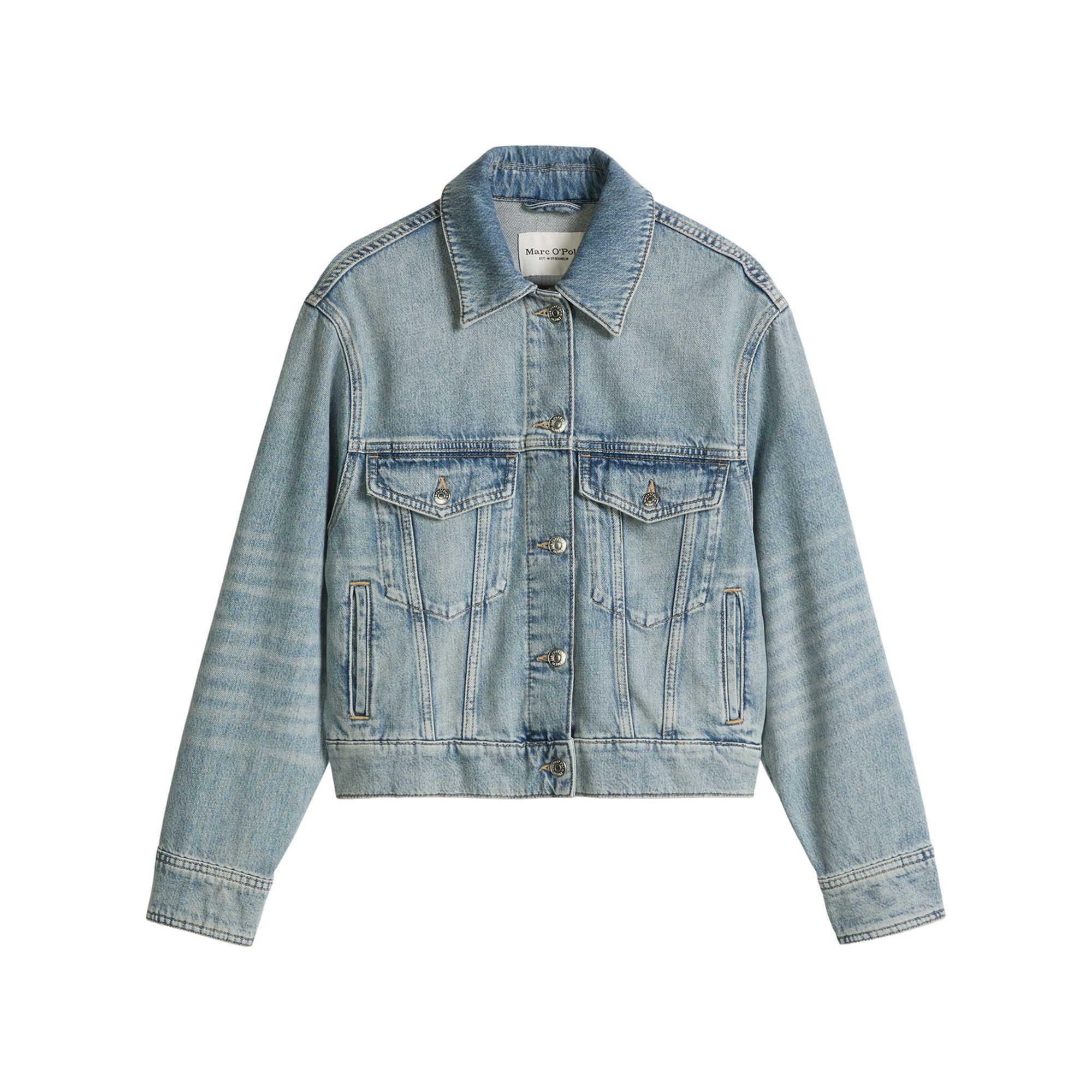 MARC O'POLO Lengva striukė moterims, Mėlyna, 5000013222 Light jcts