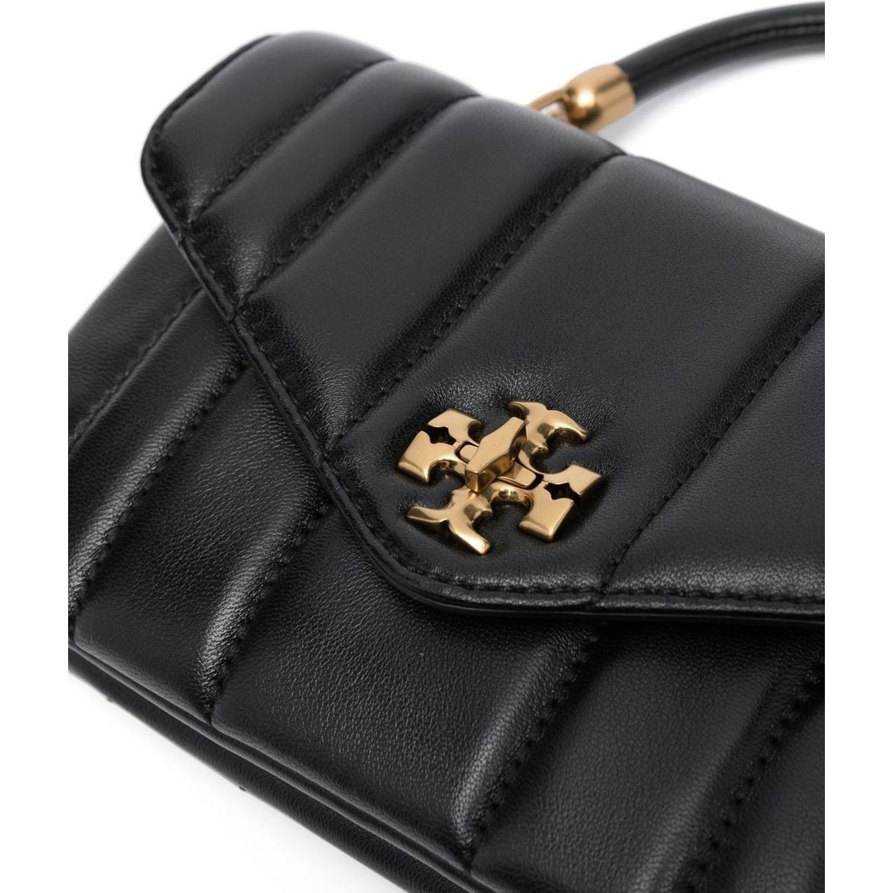 TORY BURCH Rankinė per petį moterims, Juoda, Kira mini bag 3