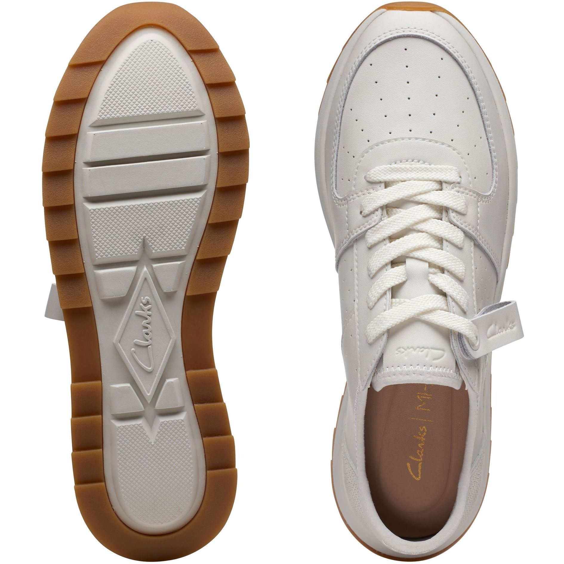 CLARKS Sportiniai bateliai moterims, Balta, DashLite Run Sport Shoe 6