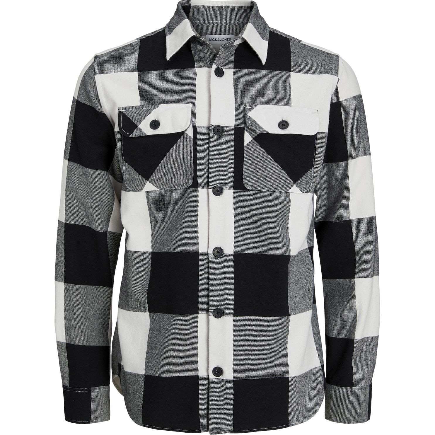JACK & JONES Marškiniai vyrams, Balta, JJEDARREN OVERSHIRT LS 1
