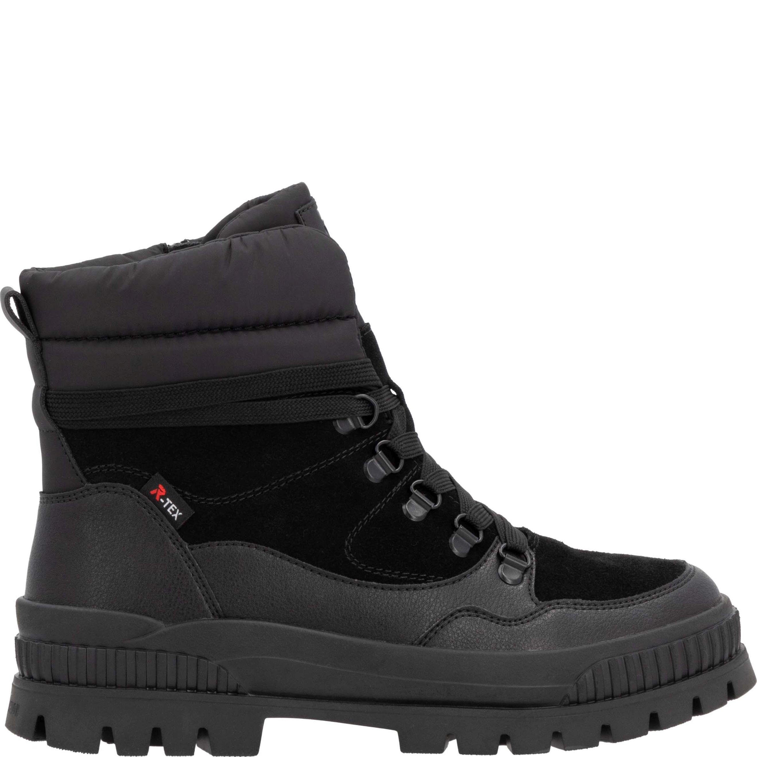 RIEKER EVOLUTION Aulinukai moterims, Juoda, Ladies mid height boots 3