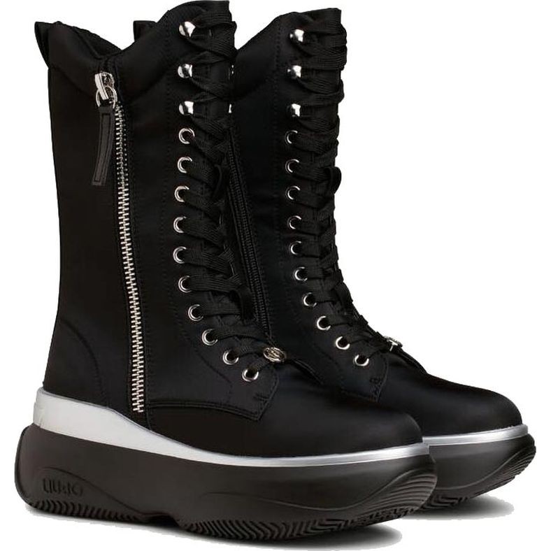 LIU JO Aulinukai moterims, Juoda, JUNE 06 - MID SNEAKER 1