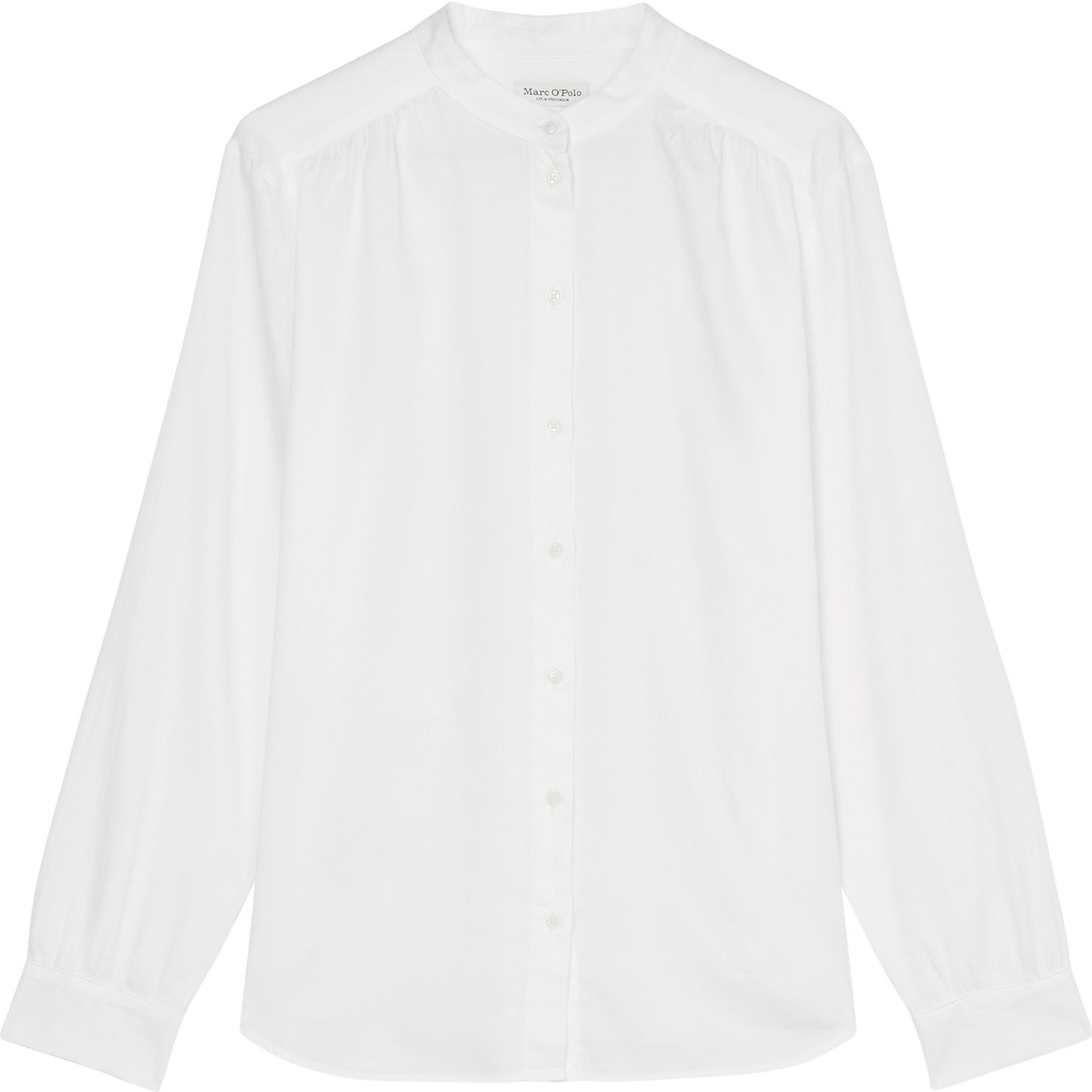 MARC O'POLO Marškiniai ilgomis rankovėmis moterims, Balta, Shirts lon M00084542027 1