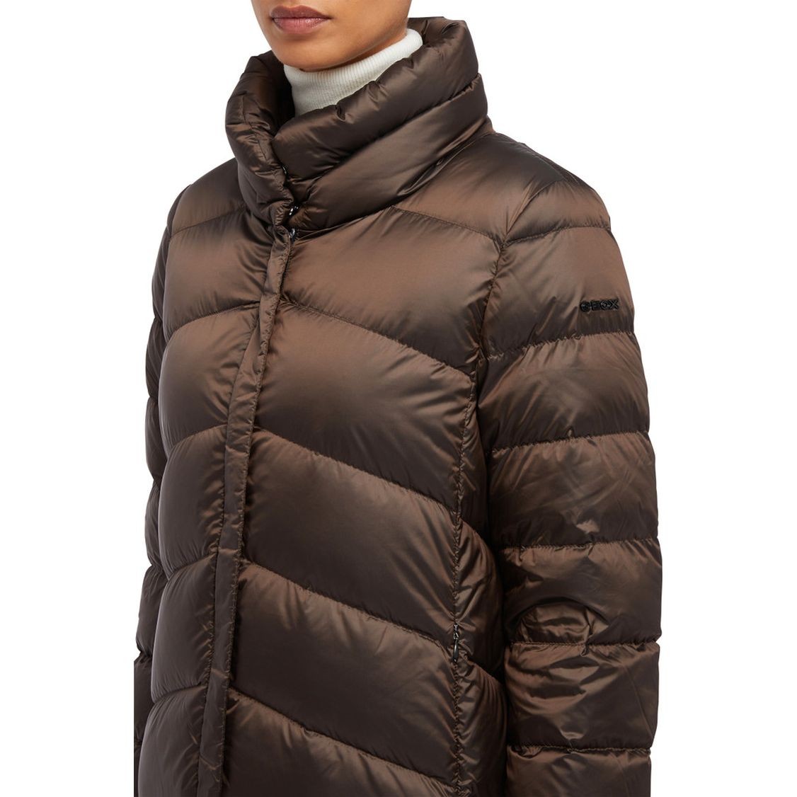 GEOX Striukė moterims, Ruda, Adrya jackets 7