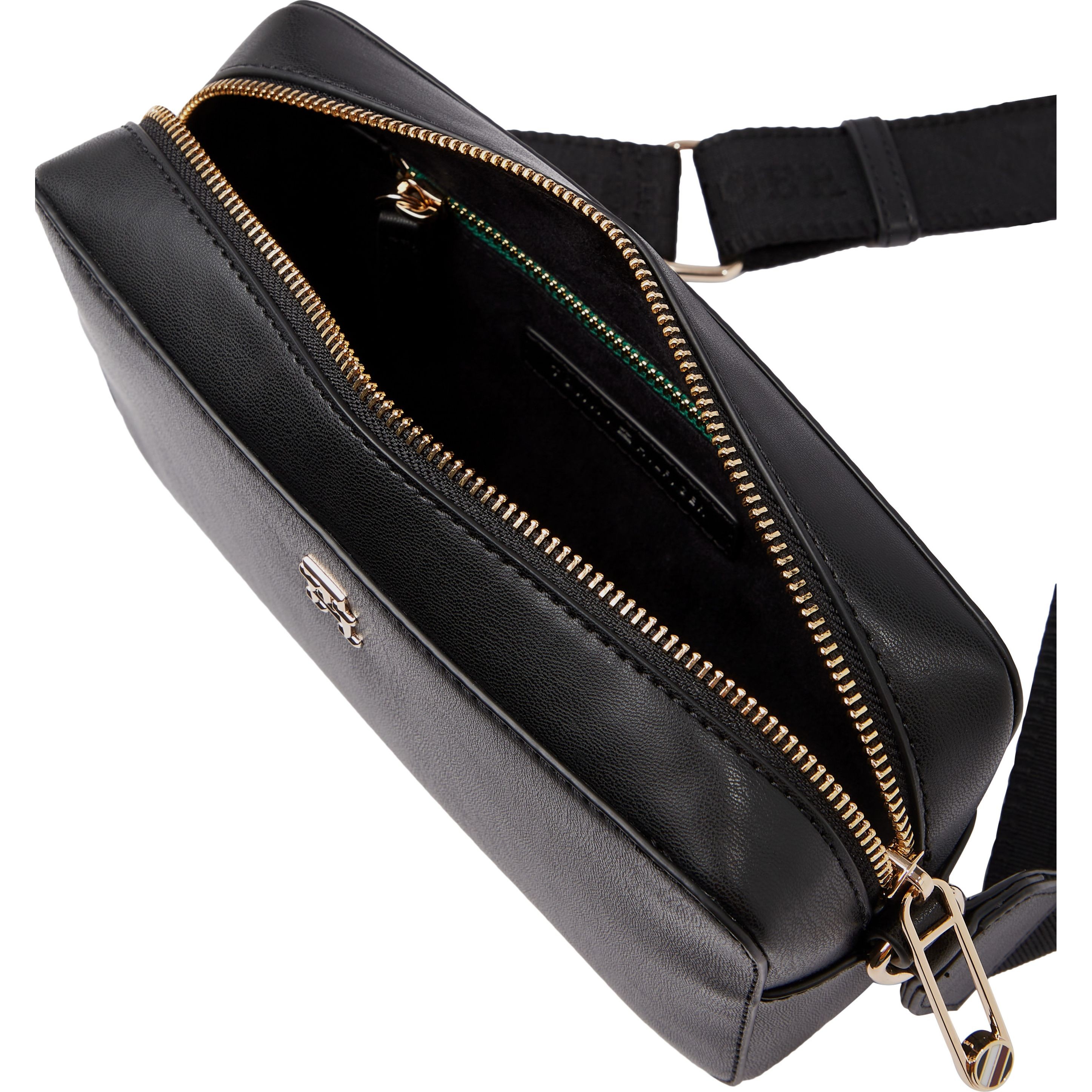 TOMMY HILFIGER Rankinė per petį moterims, Juoda, Monotype camera bag 6