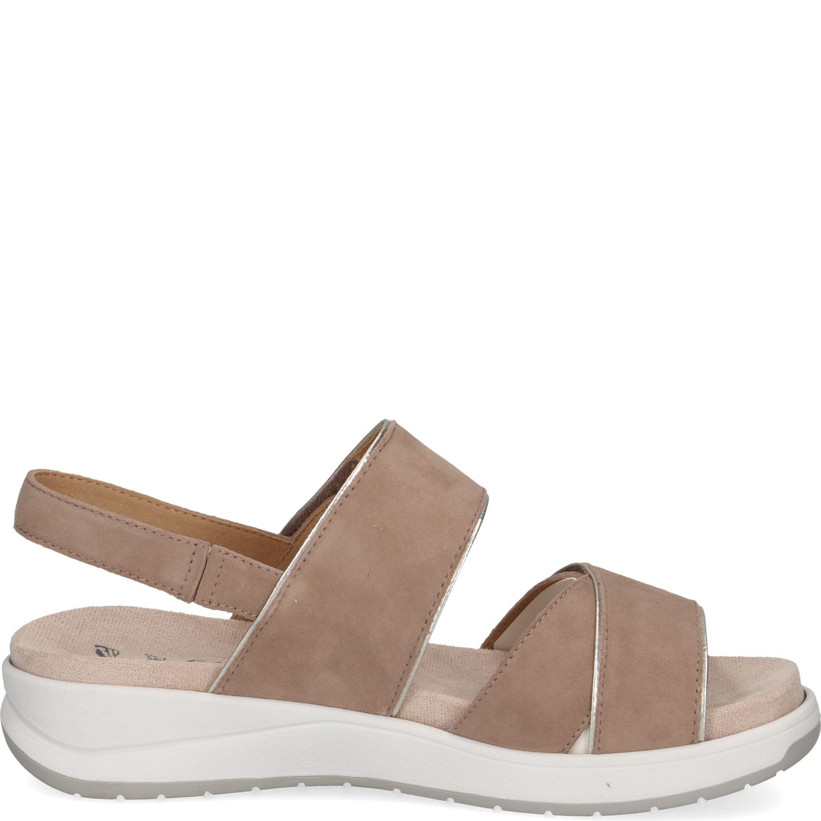 CAPRICE Basutės moterims, Smėlio, Sandals 4