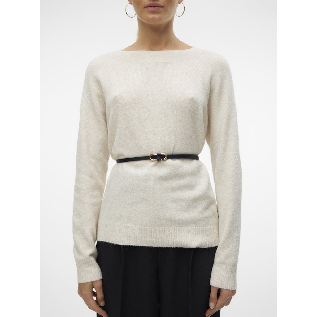 VERO MODA Megztinis moterims, Kūno, VMDOFFY LS O-NECK BL 4