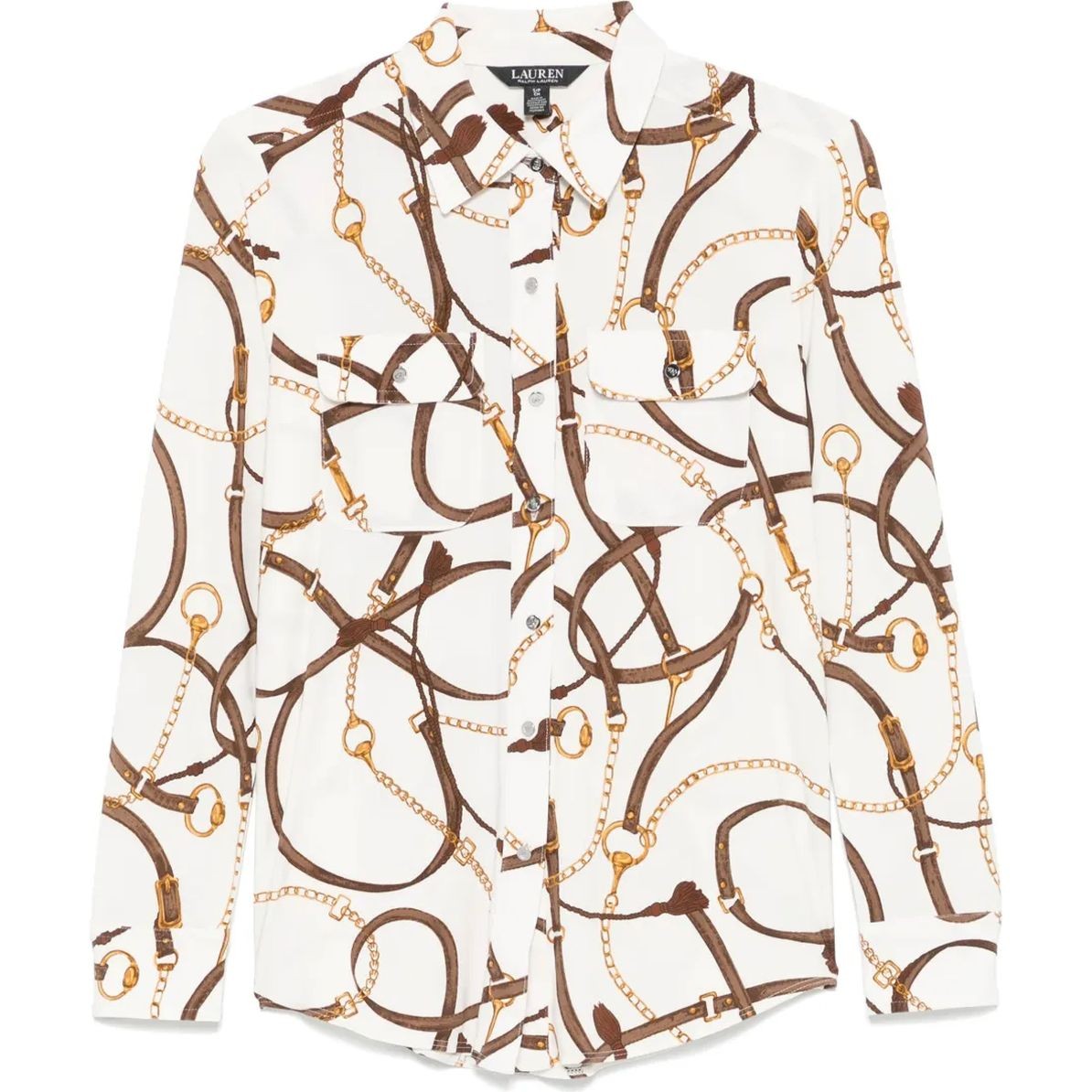 LAUREN RALPH LAUREN Kardiganas moterims, Smėlio, Corwin long sleeve cardigan