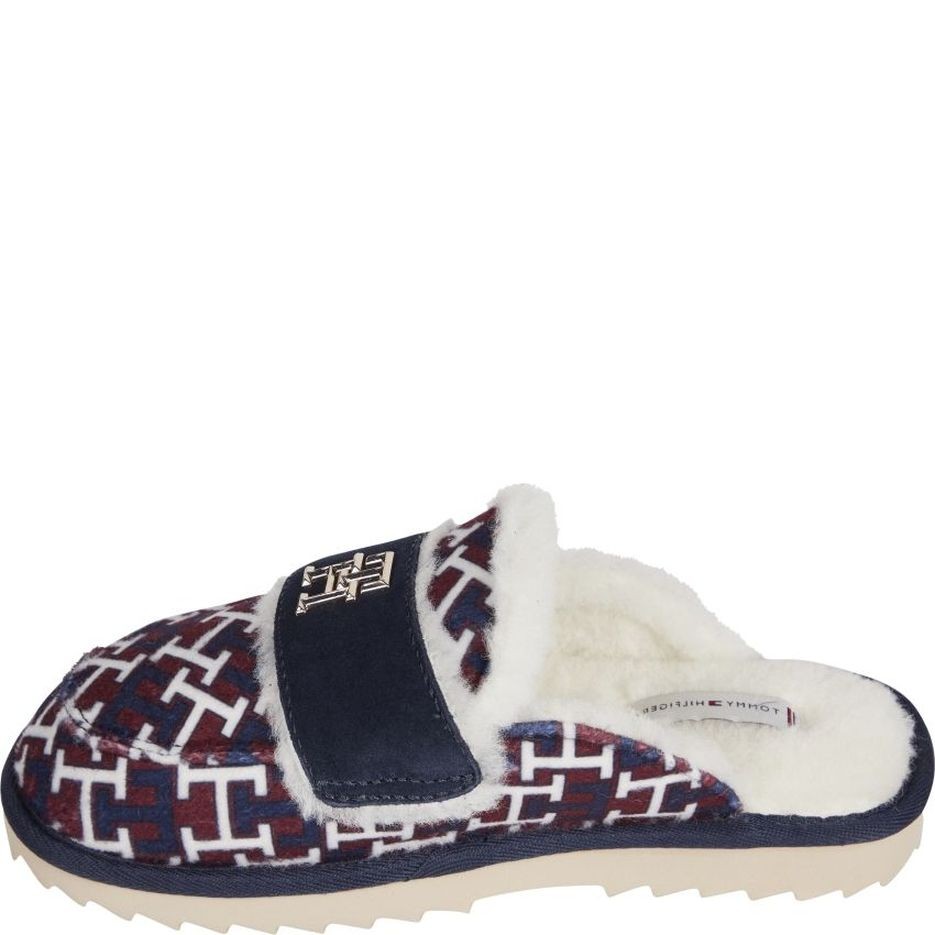 TOMMY HILFIGER Namų šlepetės moterims, Marga, LOAFER MULE SLIPPERGRAM 3