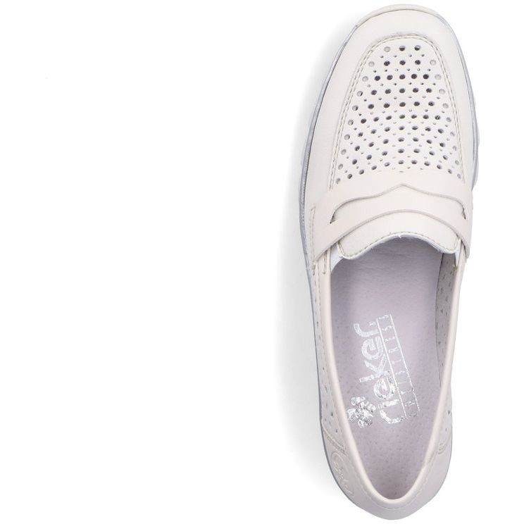RIEKER Loaferiai moterims, Balta, LOAFERS 4