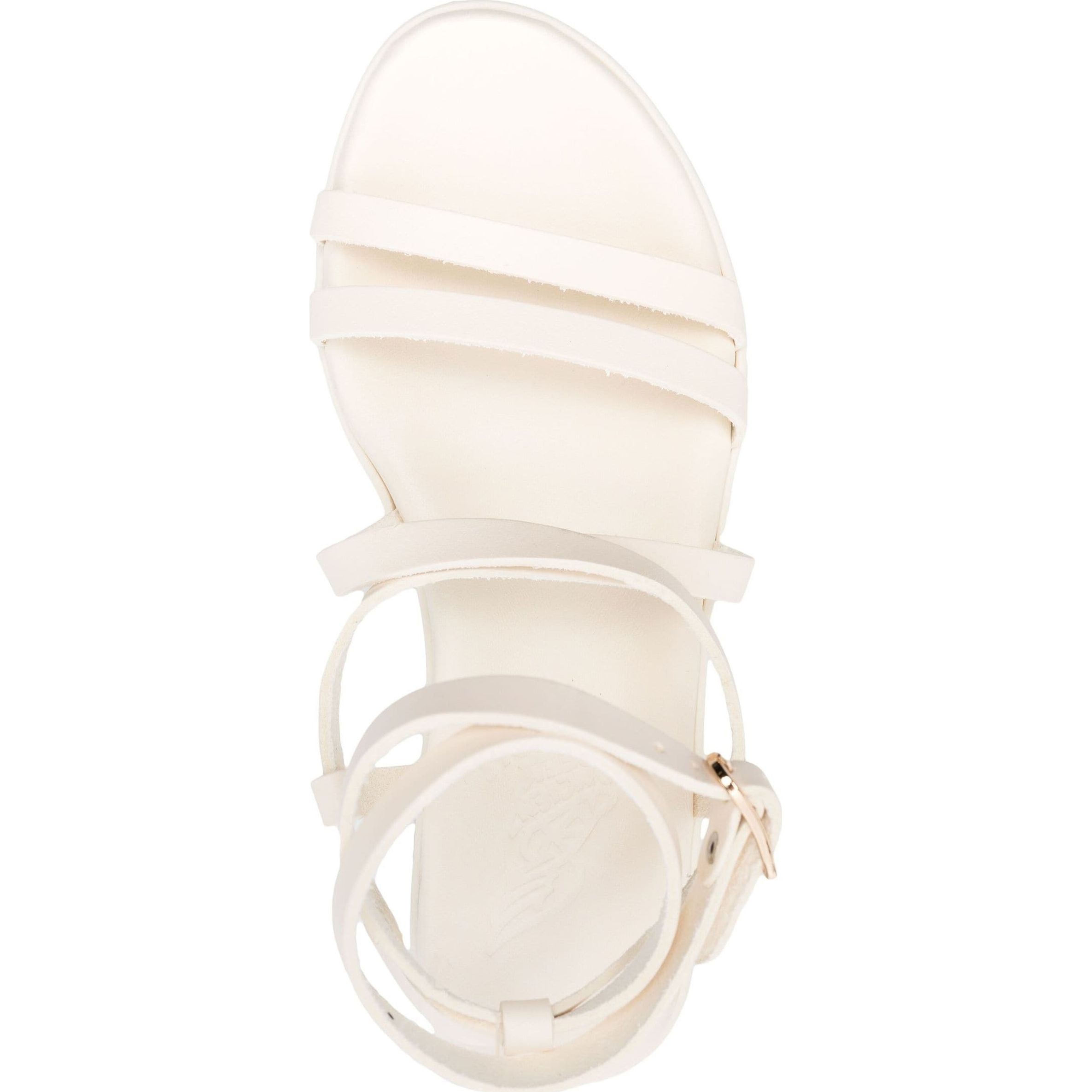 ANCIENT GREEK SANDAL Basutės moterims, Balta, Aristea vachetta  sandals 4