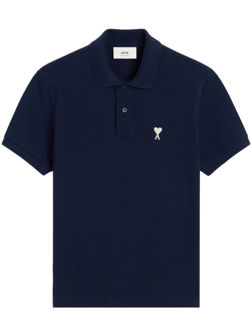 AMI PARIS Polo marškiniai trumpos rank. vyrams, Mėlyna, Polo shirts