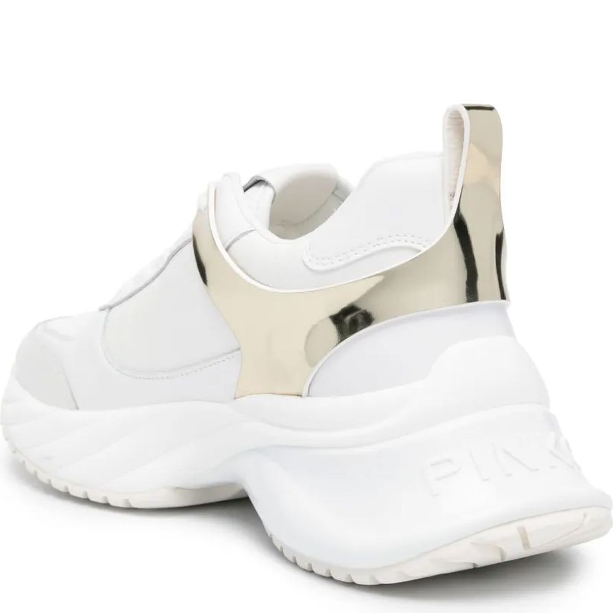 PINKO Laisvalaikio bateliai moterims, Balta, Ariel 02 - sneaker 3