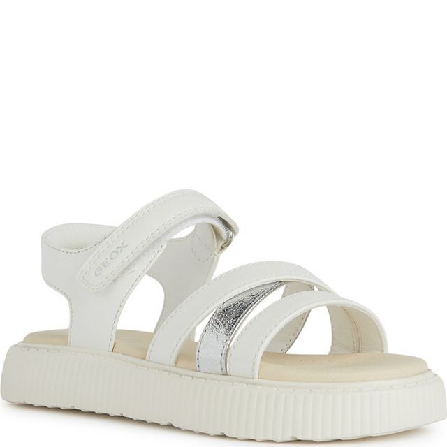 GEOX Basutės mergaitėms, Balta, Sandal kodette 2
