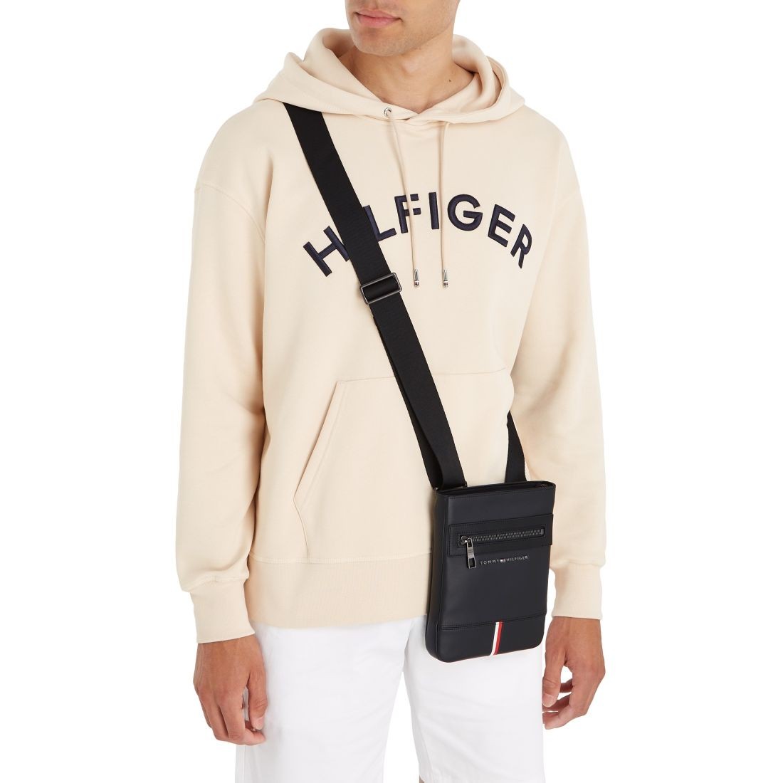 TOMMY HILFIGER Rankinė per petį vyrams, Juoda, Corporate mini crossover 3