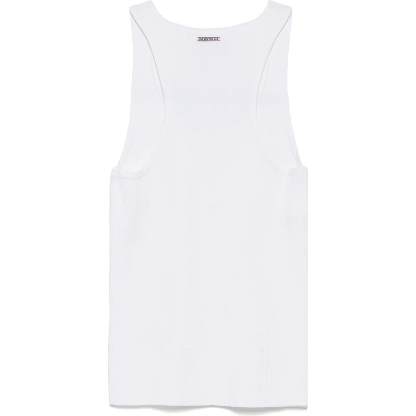 MICHAEL KORS Marškiniai be rankovių moterims, Balta, Racer back scoop nk tank 2