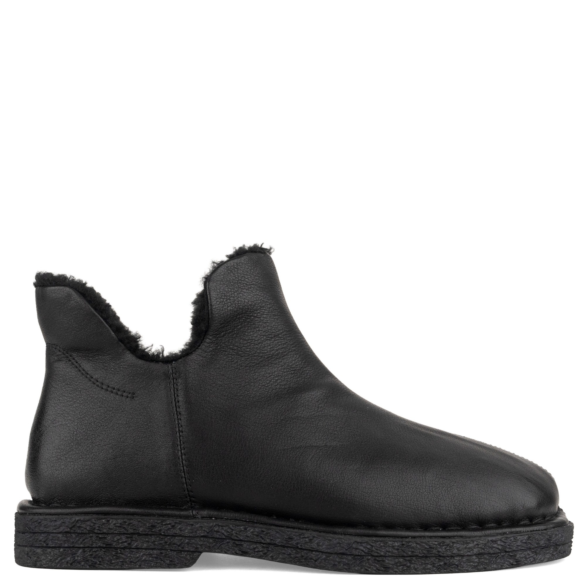 LINDA BAUMANN Pašiltinti aulinukai moterims, Juoda, Wm booties 2